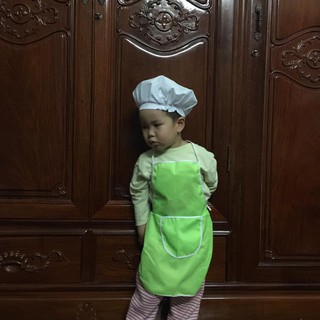 Tạp dề đầu bếp cho bé 3 - 5 tuổi