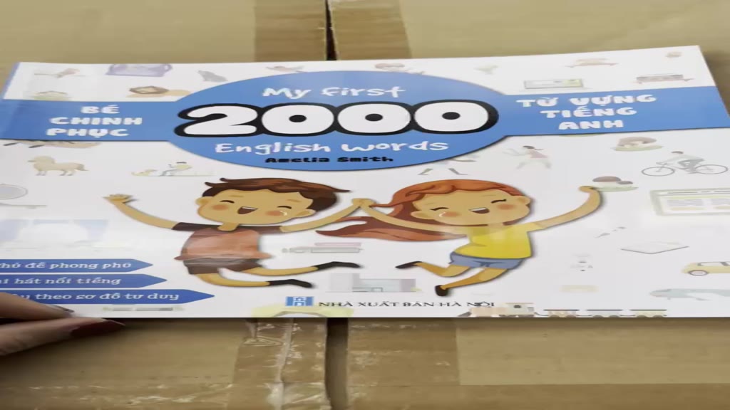 Sách - Bé Chinh Phục 2000 Từ Vựng Tiếng Anh - My First 2000 English Words | BigBuy360 - bigbuy360.vn