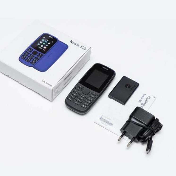 Điện thoại Nokia 105 1 SIM (2019) - Hàng Chính Hãng - Nguyên Seal [ HÀNG TỒN KHO ]