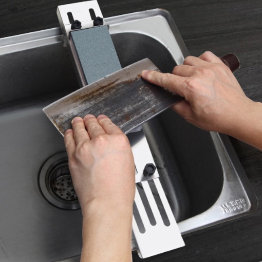 Giá Đỡ Đá Mài Gắn Bồn Rửa - inox không gỉ