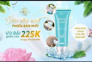 SỮA RỬA MẶT BLACK SNAIL HUYỀN PHI