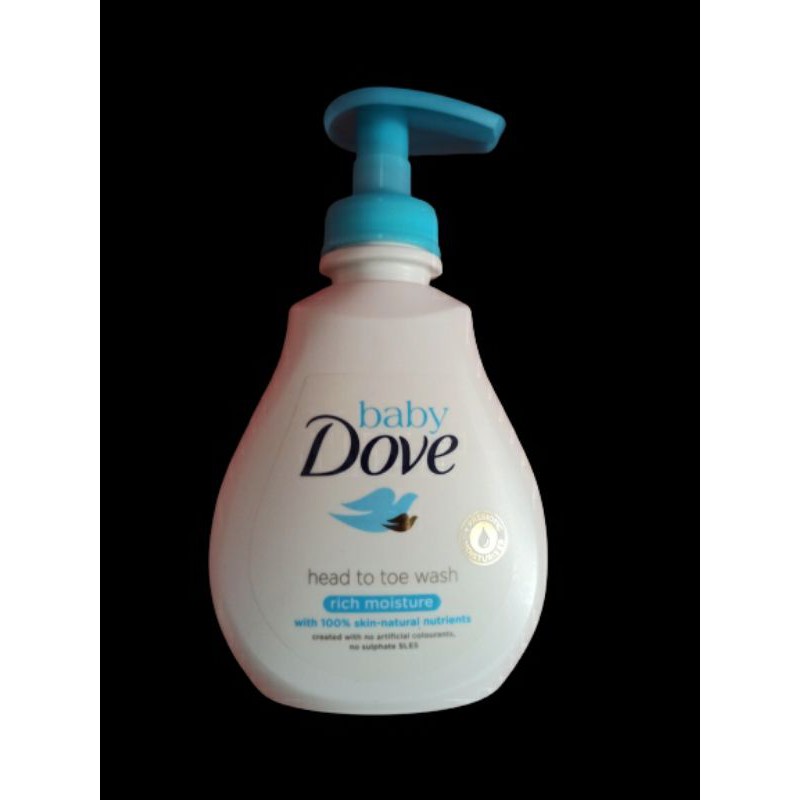 Sữa tắm gội toàn thân Baby Dove Dưỡng Ẩm chuyên sâu 200ml mới