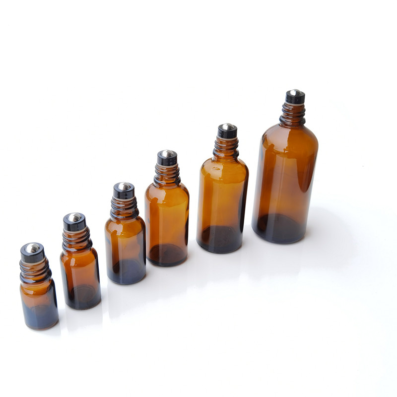 Chai Lăn Thủy Tinh Tinh Dầu 5Ml/10ml/15ml/30ml/50ml