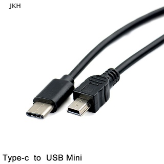 JKH USB Type-c to Mini USB Cable USB-C Male to Mini-B Male Adapter Converter @#jkh