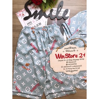 ( BigSize Satin ) Đồ Bộ Pijama Satin Bigsize Lửng