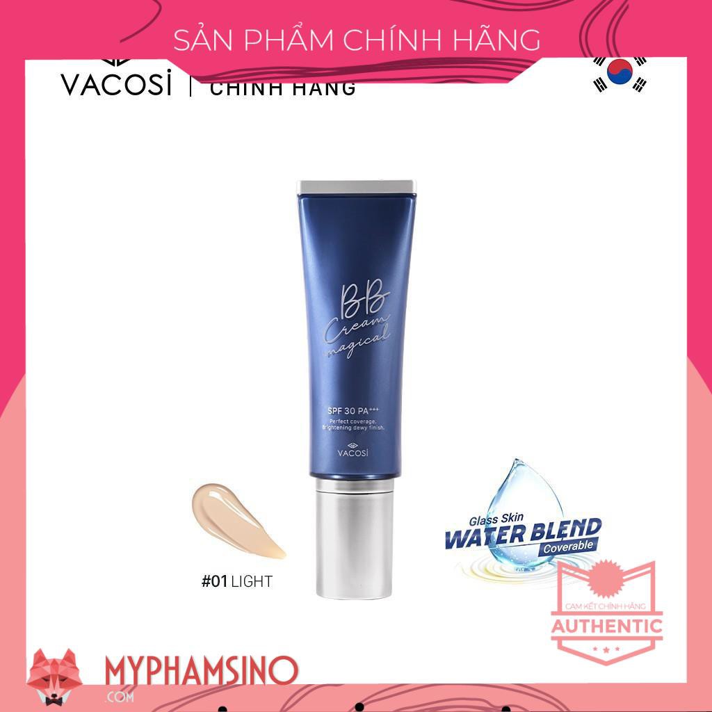 [NHIỀU LOẠI] KEM TRANG ĐIỂM NỀN VACOSI MAGICAL BB CREAM SPF30 PA+++