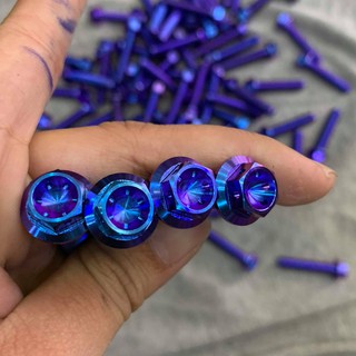 Ốc titanium GR5 size 8 ly 4 phân đầu probolt