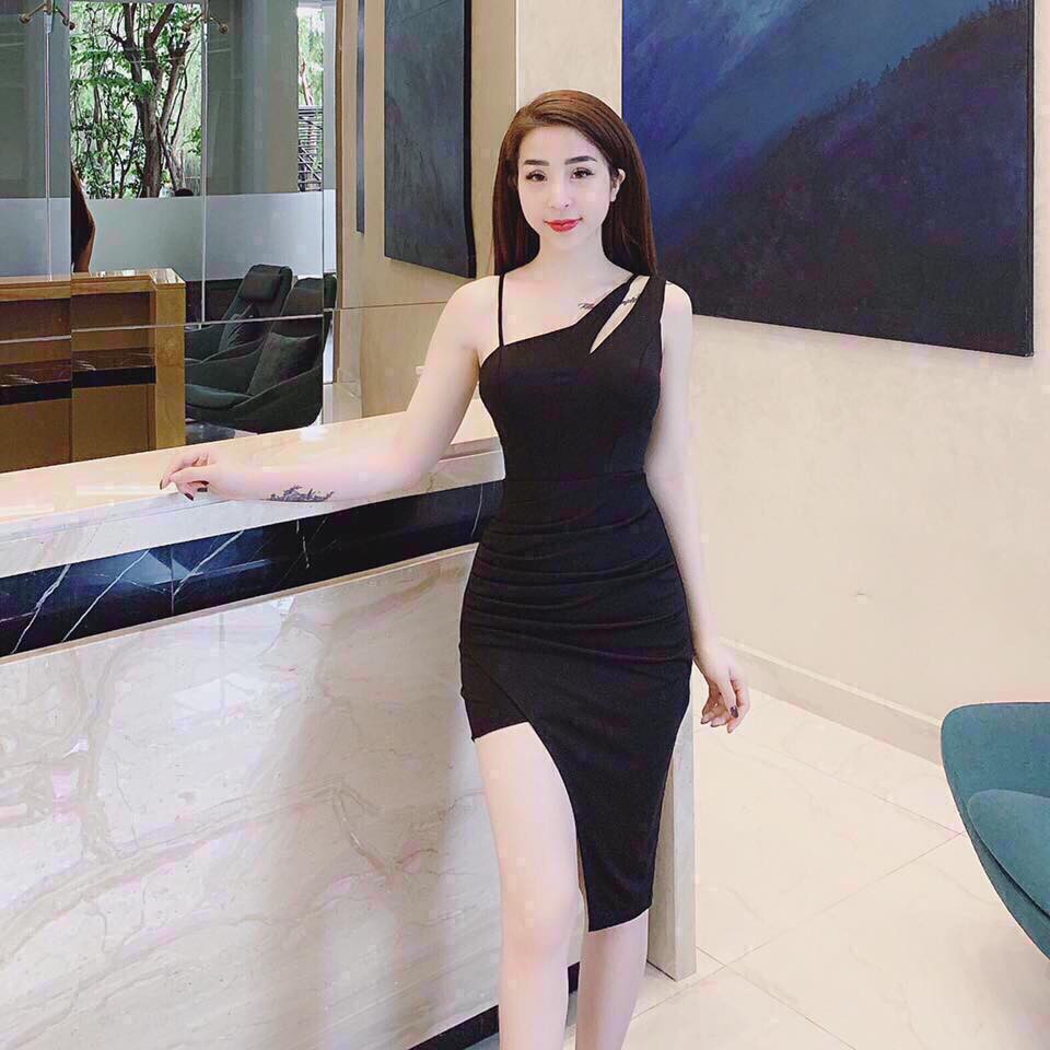 VÁY CHÉO VAI XẺ TÀ THỜI TRANG HÀN QUỐC VESTA VCV01 | BigBuy360 - bigbuy360.vn