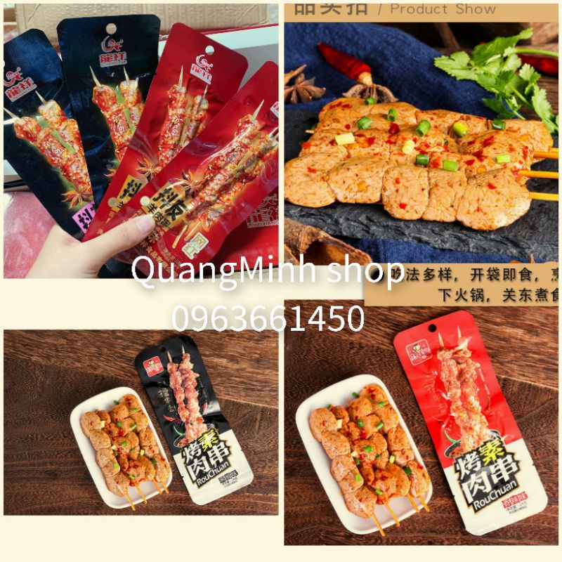 Thịt xiên nướng cay - thịt nướng bbq