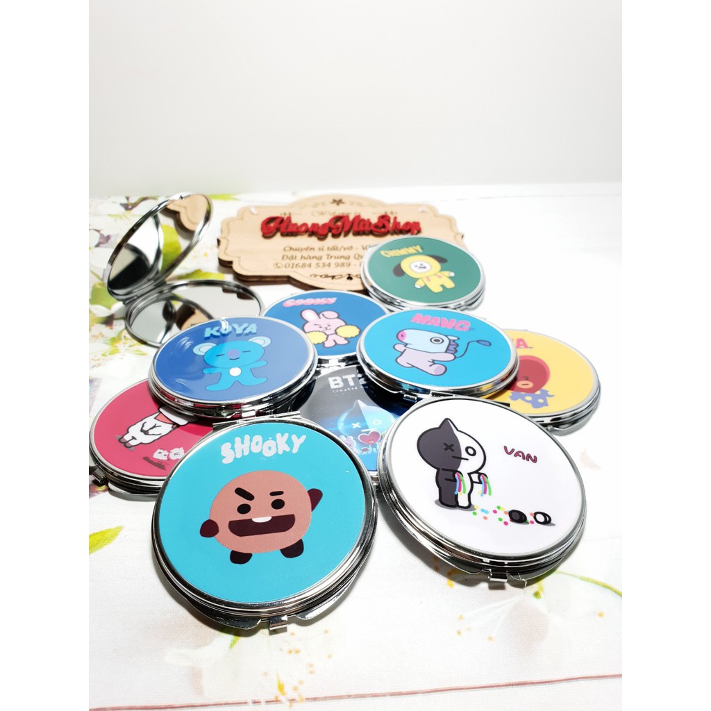 Gương gấp BTS 2 mặt
