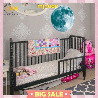 Tranh dán tường hình mặt trăng 3D dạ quang