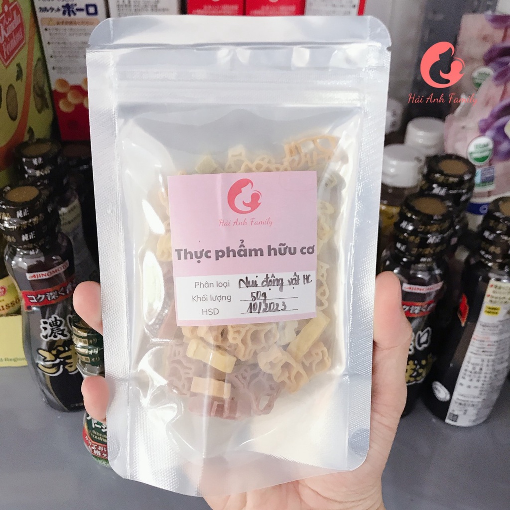 Nui rau củ Hữu Cơ Hình Động Vật Bartolini Cho Bé Ăn Dặm