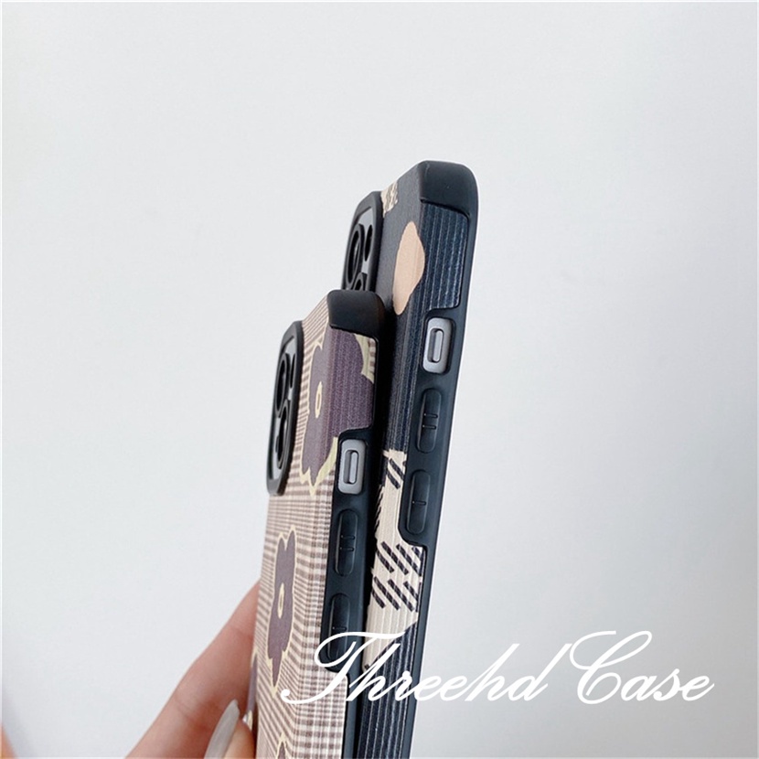 Ốp Điện Thoại Dẻo Họa Tiết Hoa / Kẻ Sọc Thời Trang Chống Rơi Cho iPhone 13 12 11 Pro Max iPhone 7 8 Plus SE 2020 X XR Xs Max