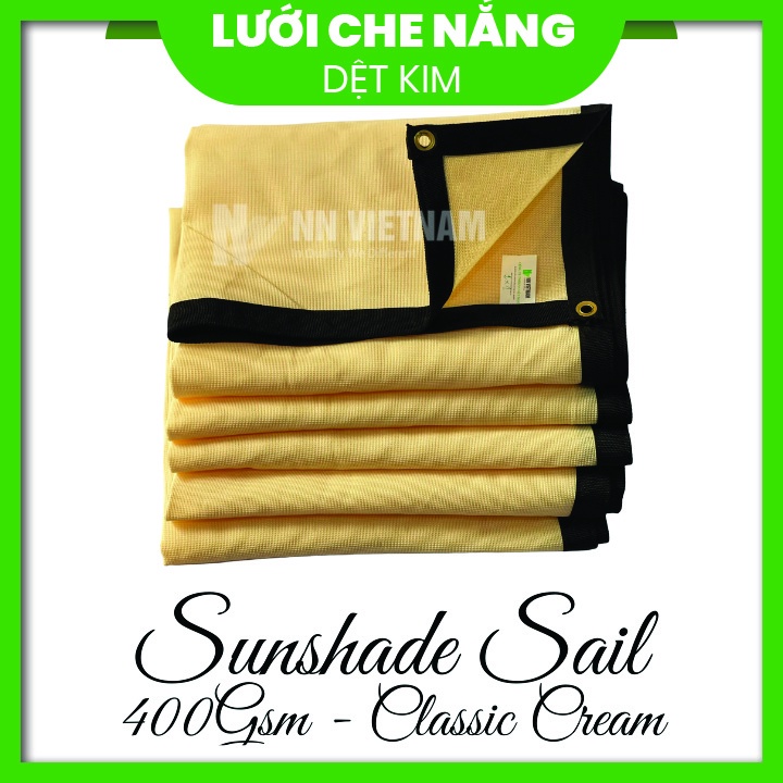 ⌈2M x 1M⌋ Lưới che nắng 95% - 400gsm CAO CẤP NHẤT che nắng ban công, sân vườn