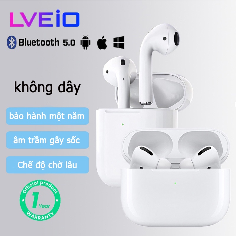 Tai nghe Bluetooth không dây chống ồn Tai nghe AirDots Airport Tai nghe có SIRI + GPS