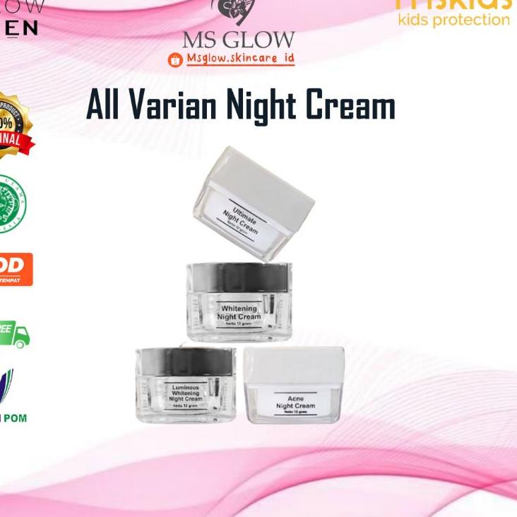 Q8rws MS Kem Phát Sáng Ban Đêm | Kem Dưỡng Da Ban Đêm 54 Phiên Bản Giới Hạn | BigBuy360 - bigbuy360.vn