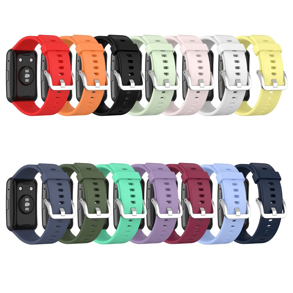 Dây đeo silicone cho đồng hồ thông minh Huawei Watch Fit
