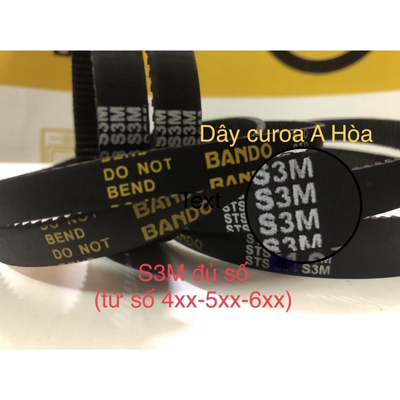 Dây curoa / couroa S3M