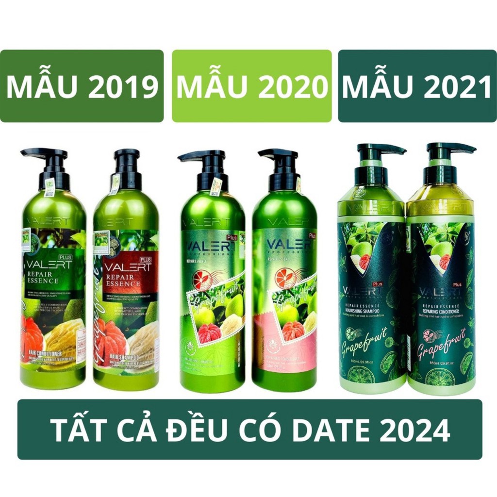 [ Chính Hãng Mẫu 2021 ] Dầu Gội Bưởi, Dầu Xả Bưởi VATERT GRAPEFRUIT PLUS Ngăn Rụng Tóc Phục Hồi Hư Tổn 850MLx2