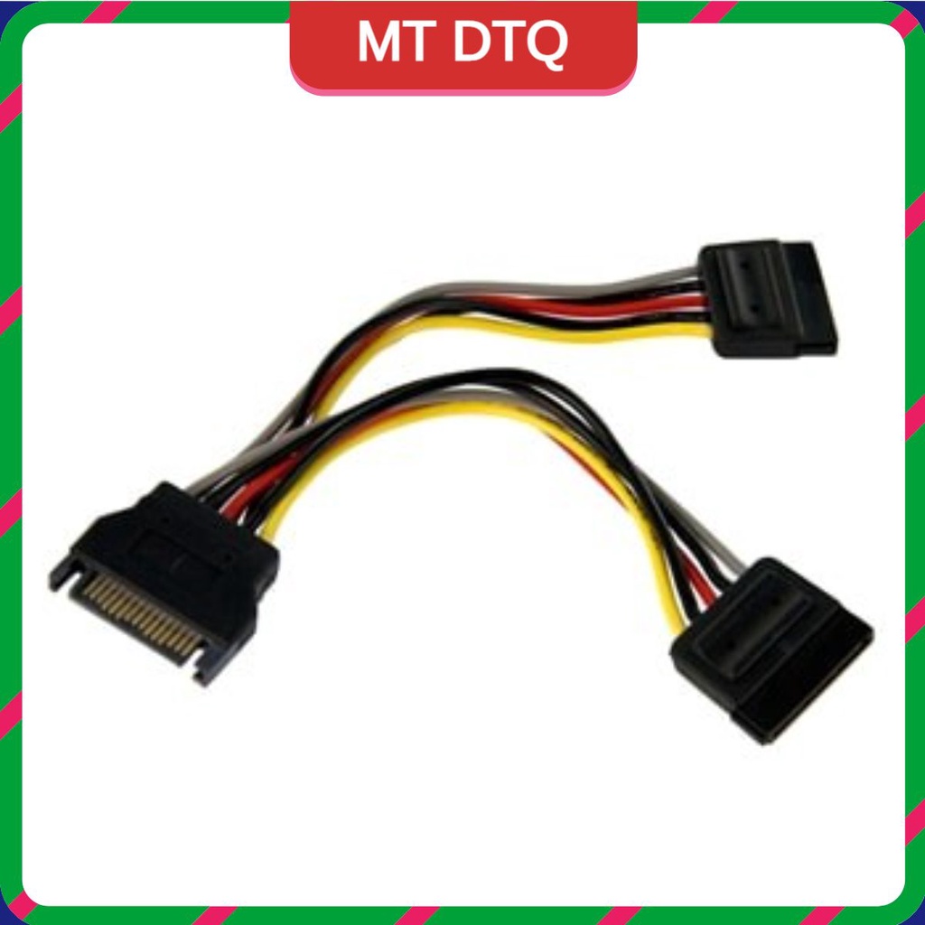 Dây cáp dữ liệu SATA dây chia nguồn sata 1-2 sieuthipkgiare
