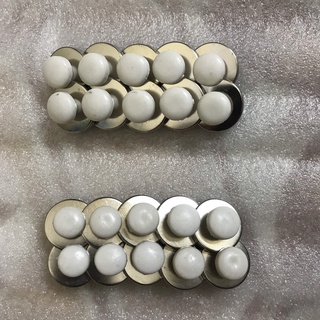 10 viên Nam châm đính bảng núm trắng D28mm