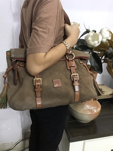 Túi vịt Dooney&Bourkey da voi chuẩn Auth-2bags