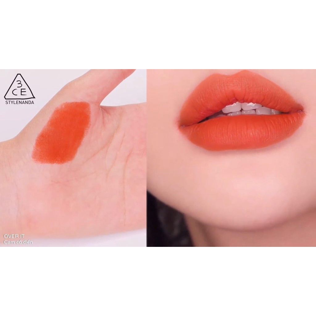 Son thỏi 3CE Soft Matte Lipstick lì mịn môi các màu