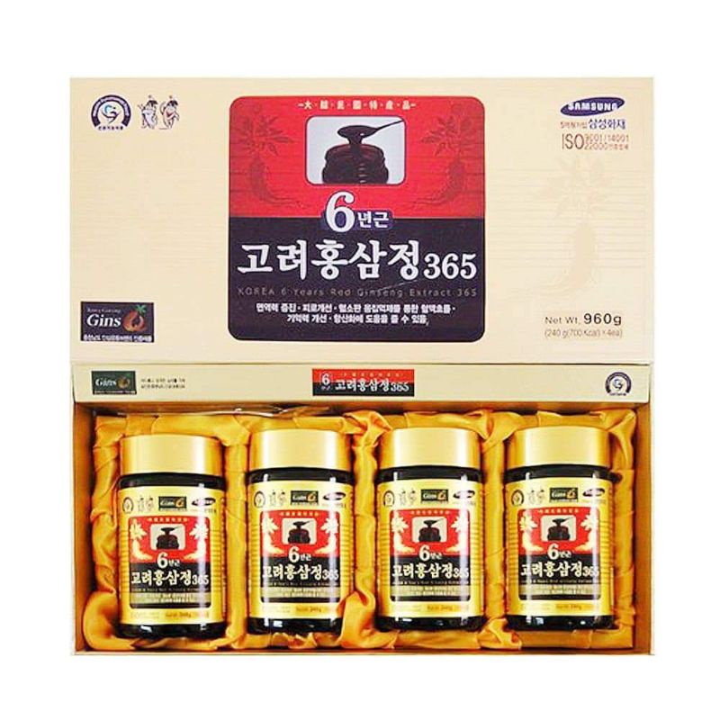 Cao Hồng Sâm 365 Cao Cấp Hàn Quốc.
