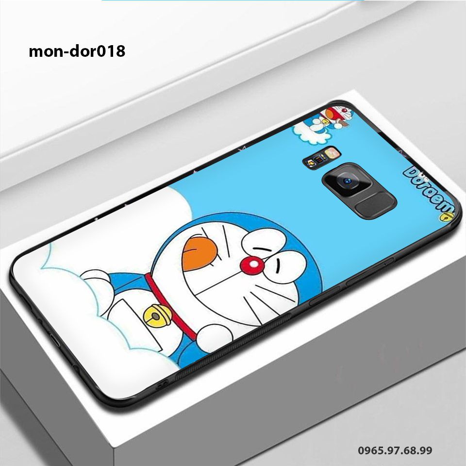 [ SIÊU KHUYẾN MẠI ]  Ốp lưng dẻo viền đen cho các dòng Samsung S8, S8 Plus, S9, S9 Plus in hình Doraemon cực đáng yêu