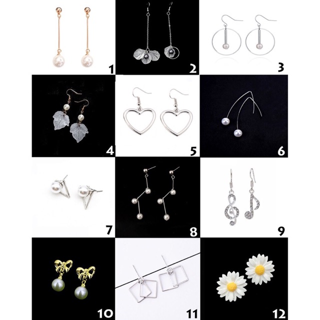 Combo 10 bộ phụ kiện thời trang