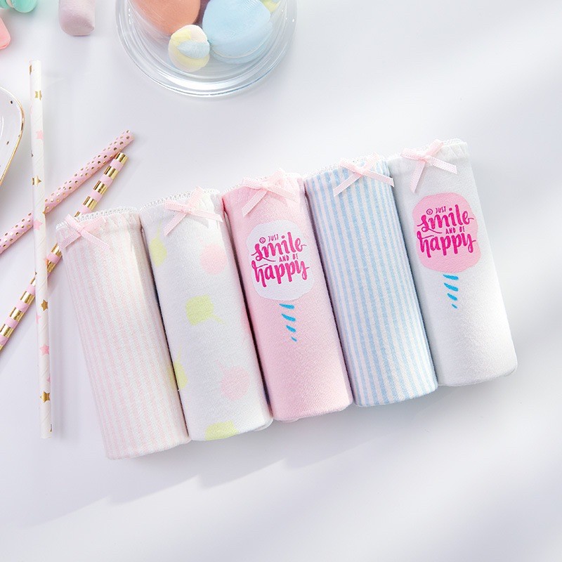 Hộp 5 quần lót dể thương