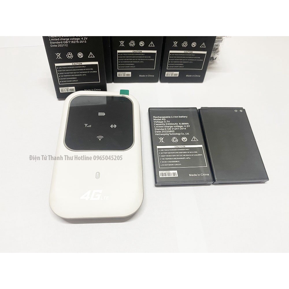Pin Thay Thế Của Bộ Phát Wifi 4G/LTE Huawei Mf80 2400mah Pin Chuẩn Bóc Máy