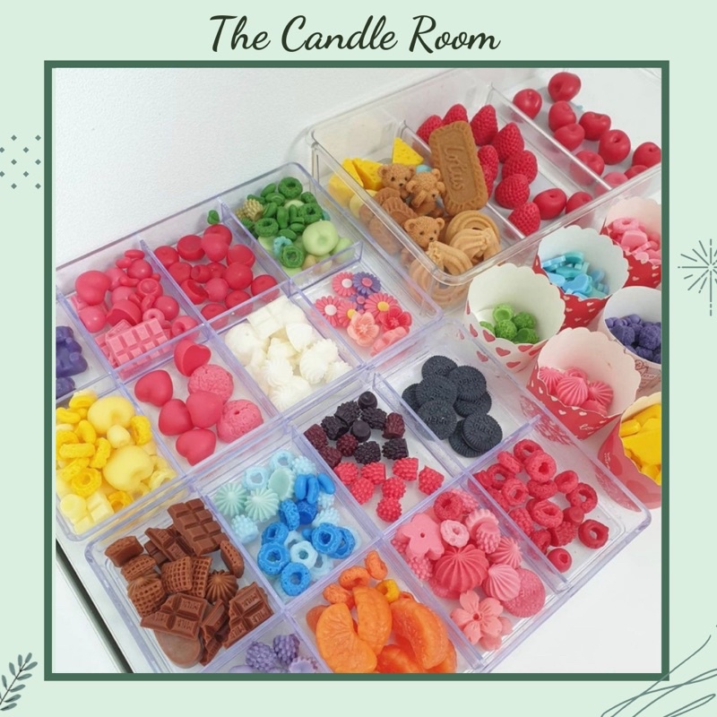 Set Topping Trang Trí Nến Thơm Nhiều Mẫu Màu Sắc - The Candle Room