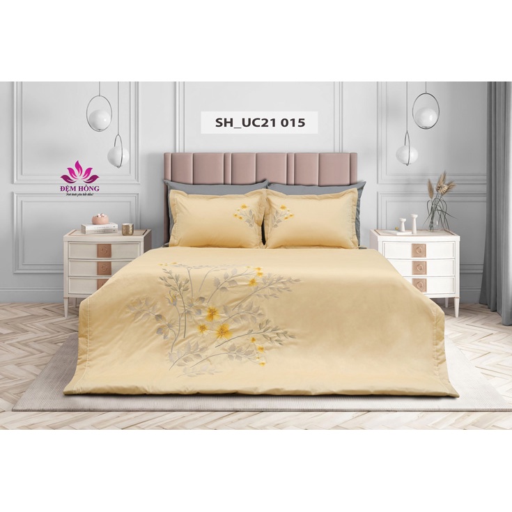 Bộ chăn ga gối Sông Hồng dòng Urban cao cấp 2021-2022