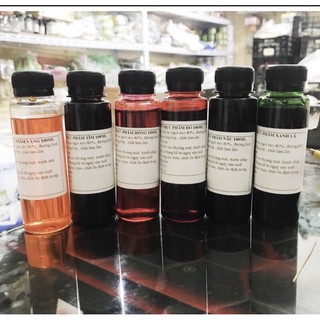 Màu thực phẩm việt nam tạo màu xanh đỏ vàng....100ml