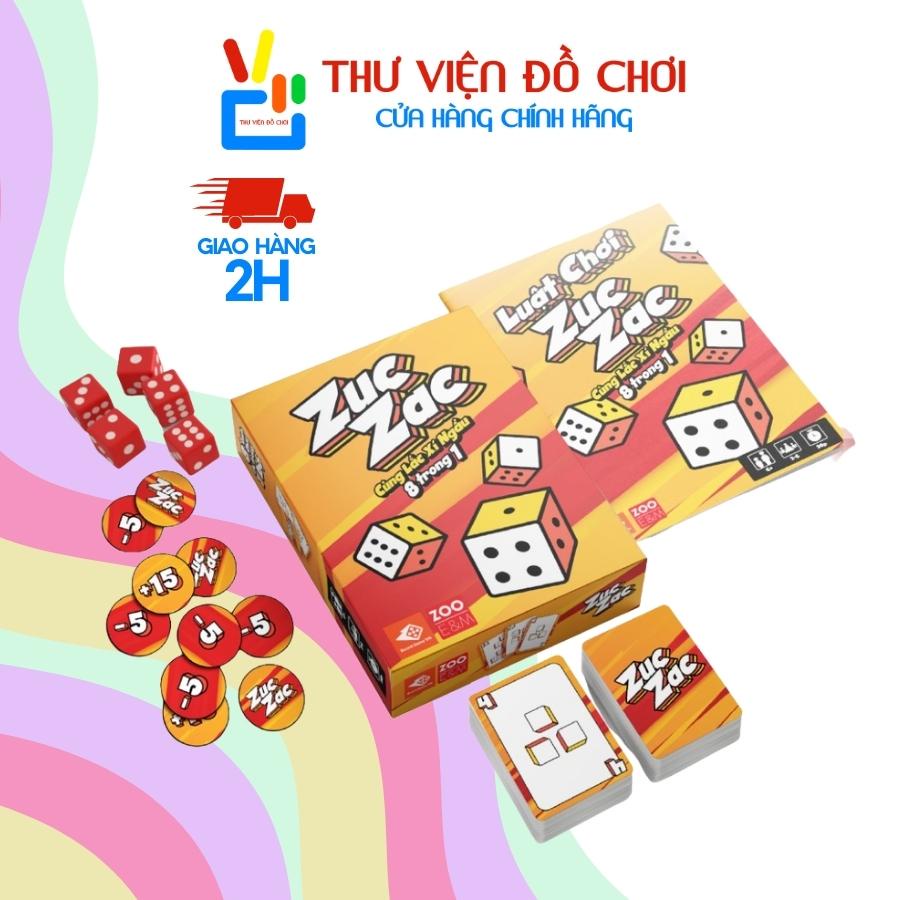 Zuc Zac - ZucZac - Cùng lắc xí ngầu 8 trong 1 - Thư Viện Đồ Chơi