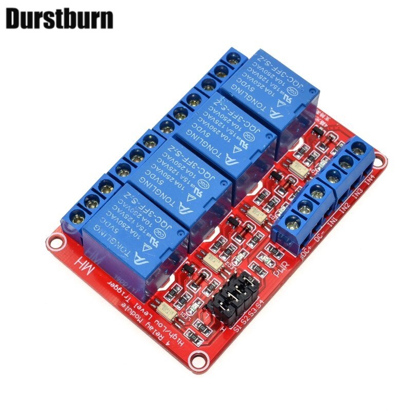Mô Đun Rơ Le 4 Kênh 5V 12V 24V