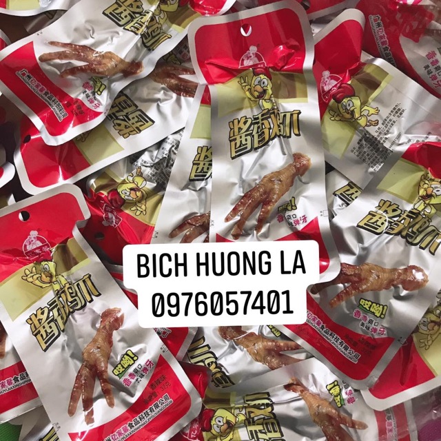 Chân gà cay 130k/ 10c