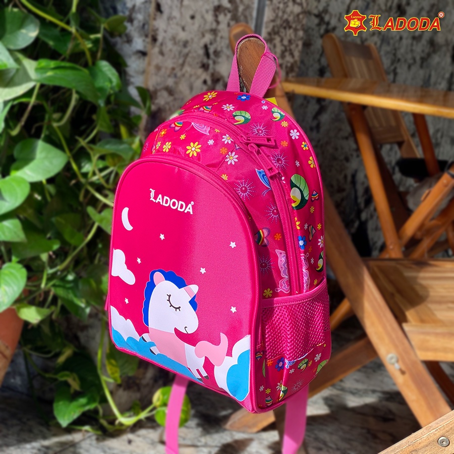 Balo cho bé trai bé gái mầm non, balo đi học mẫu giáo thương hiệu Ladoda BL73