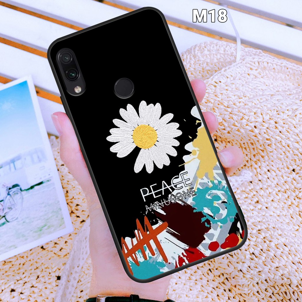 [FREESHIP ĐƠN TỪ 50K] CÓ SẴN - Ốp lưng Xiaomi Redmi 7 - Redmi Note 7 in hình Hoa Cúc G-Dragon Peaceminusone BigBang