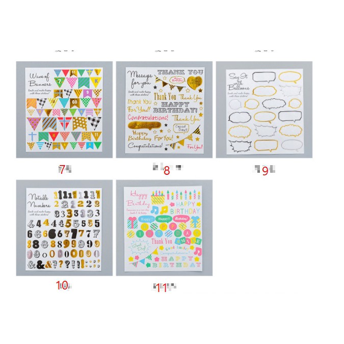 STICKER HÌNH SAO, TIM DỄ THƯƠNG