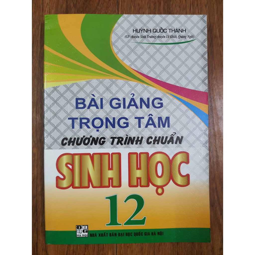 Sách - Bài giảng trọng tâm chương trình chuẩn Sinh học 12