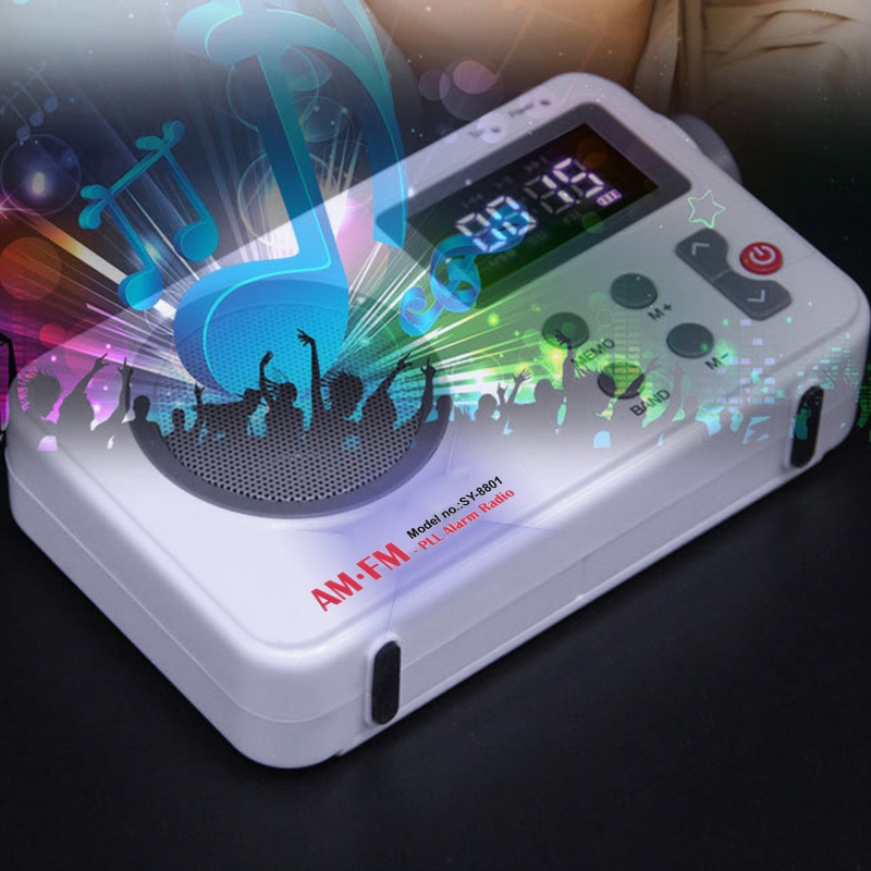 Máy Nghe Đài FM AM Mini Phát Nhạc MP3 Kỹ Thuật Số Cho Bé Sơ Sinh1