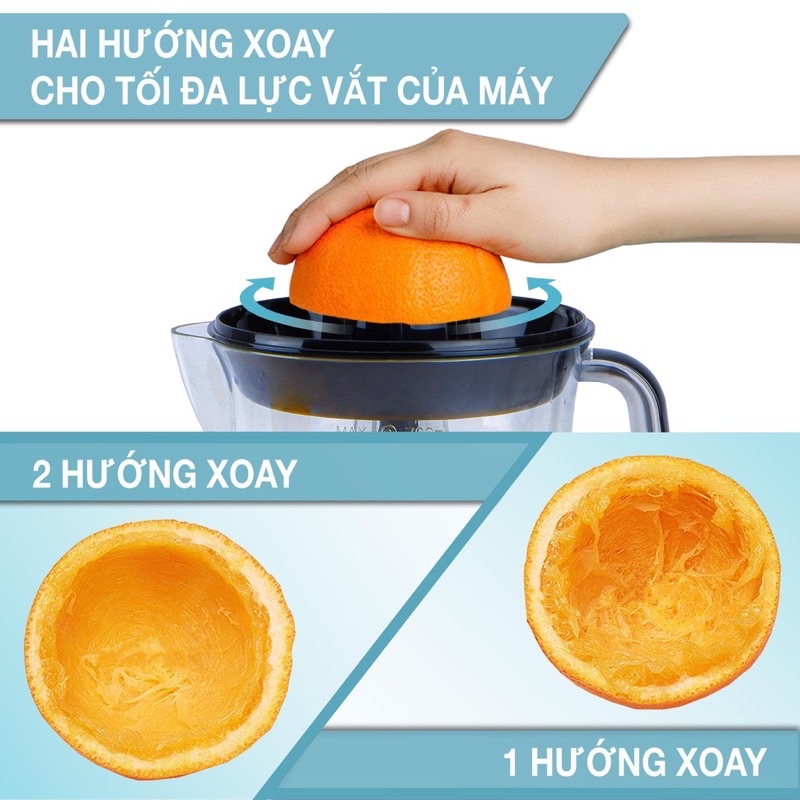 Máy vắt cam Lebenlang LB389, máy vắt nước cam chính hãng bảo hành 24 tháng