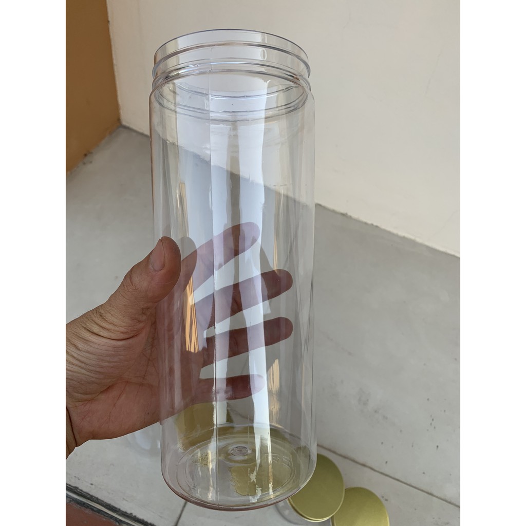 LỌ NHỰA NẮP NHÔM 1500ml