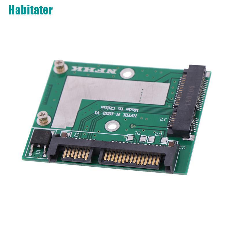 Bảng Mạch Chuyển Đổi Msata Ssd Sang 2.5 '' Sata 6.0gps Mini Pcie Ssd