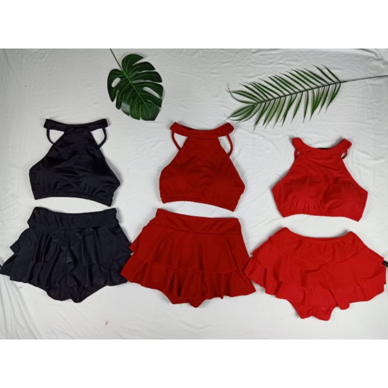 Bikini, Đồ Bơi Đi Biển Hai Mảnh Yếm Váy Hai Tầng  SN03 | BigBuy360 - bigbuy360.vn