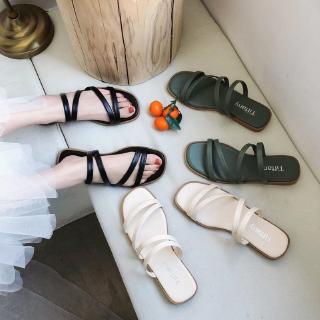 Xăng đan Nữ Đế Bằng Quai Chéo Thời Trang