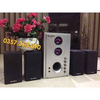 Bộ loa Soundmax cao cấp A-8800 4/1 còn mới [Tặng dây 3.5]