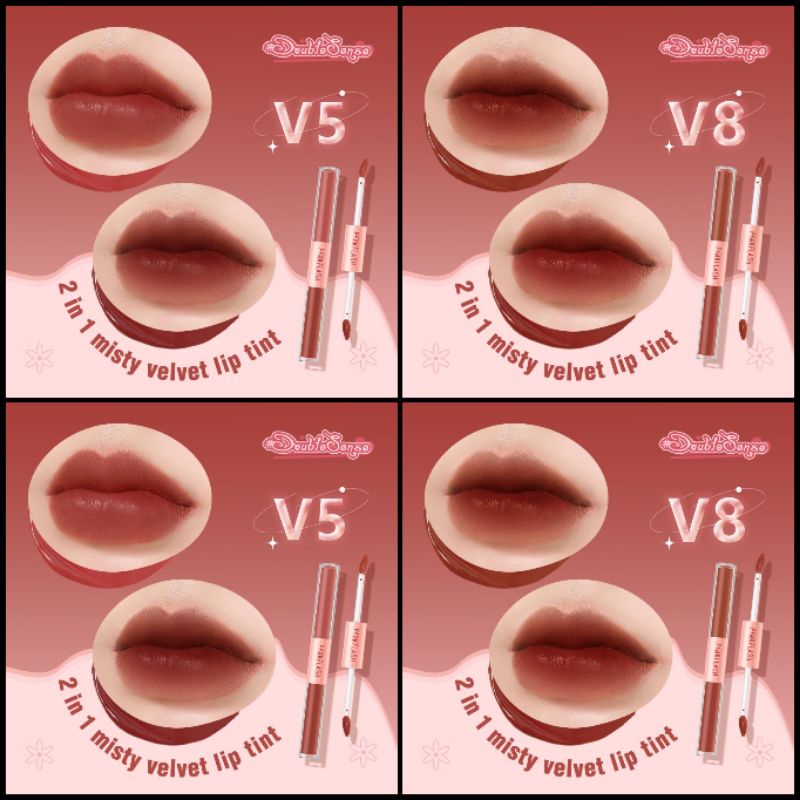Son kem tint lì PINKFLASH sắc tố cao lâu trôi 2 đầu 30g